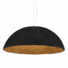 Lampa wisząca, czarno-złota, Ø 70 cm, E27