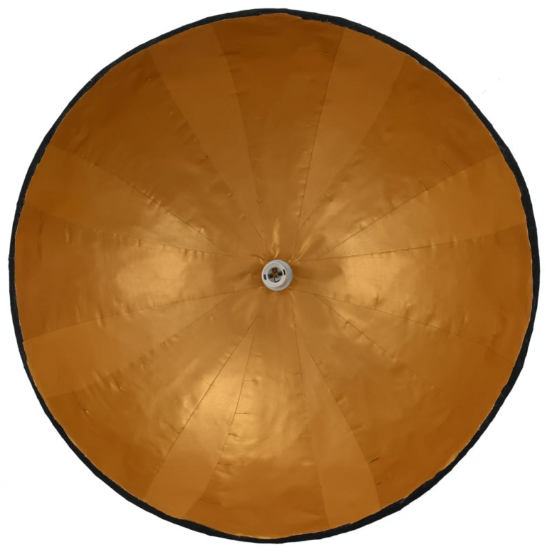 Lampa wisząca, czarno-złota, Ø 70 cm, E27