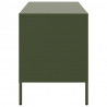 Szafka pod telewizor, oliwkowa, 68x39x50,5 cm, stalowa