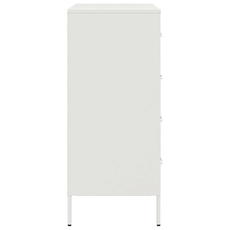 Szafka, biała, 68x39x89 cm, stal