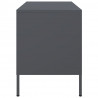 Szafka pod telewizor, antracytowa, 68x39x50,5 cm, stalowa