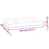 Poduszki na palety, 7 szt., turkusowe, tkanina