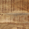 Stolik konsolowy, 70x35x70 cm, surowe drewno mango