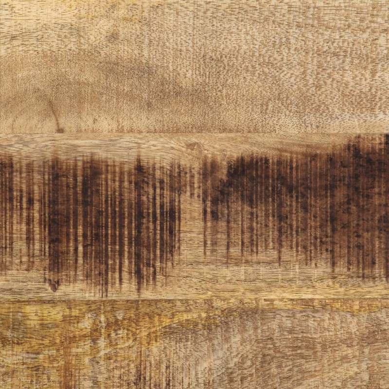 Stolik konsolowy, 70x35x70 cm, surowe drewno mango