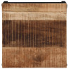 Stolik kawowy, 35x35x30 cm, surowe lite drewno mango