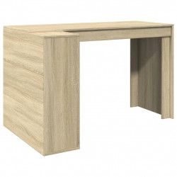 Biurko, dąb sonoma, 123,5x73,5x75 cm, materiał drewnopochodny