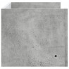 Półka ścienna, szarość betonu, 100x35x30,5 cm