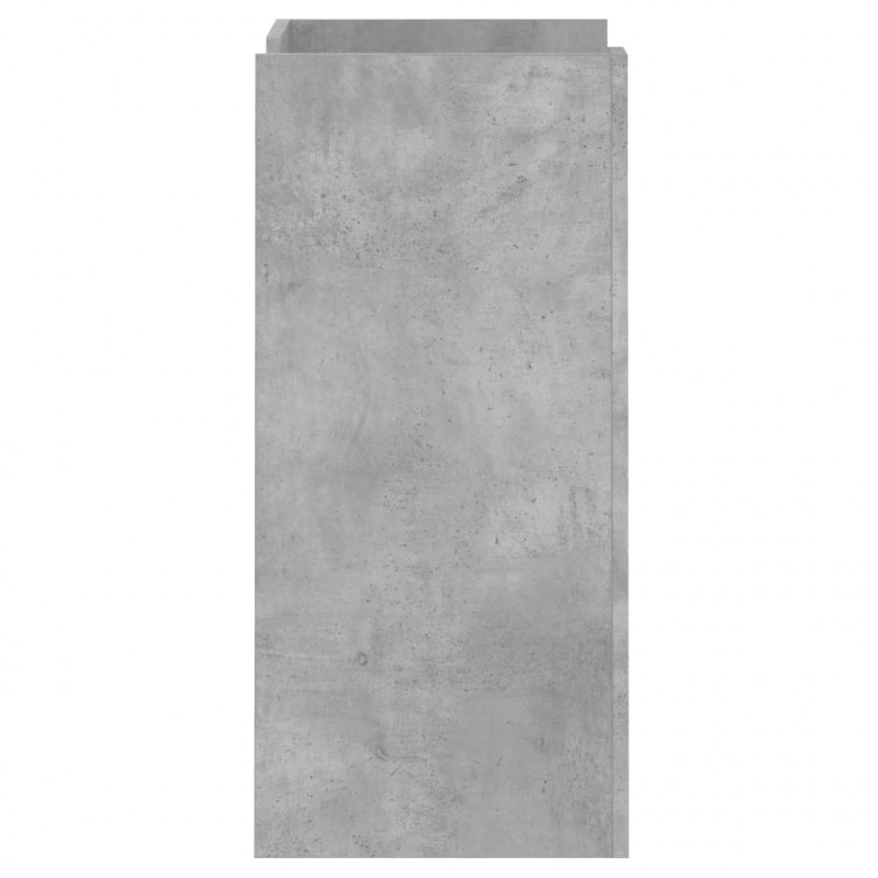 Szafka, szarość betonu, 45x35x75 cm, materiał drewnopochodny