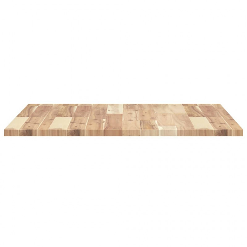 Blat do stolika, kwadratowy, 70x70x2 cm, lite drewno akacjowe