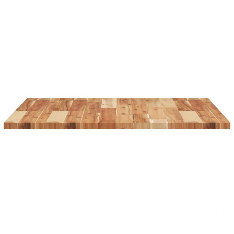 Blat do stolika, kwadratowy, 70x70x2 cm, lite drewno akacjowe