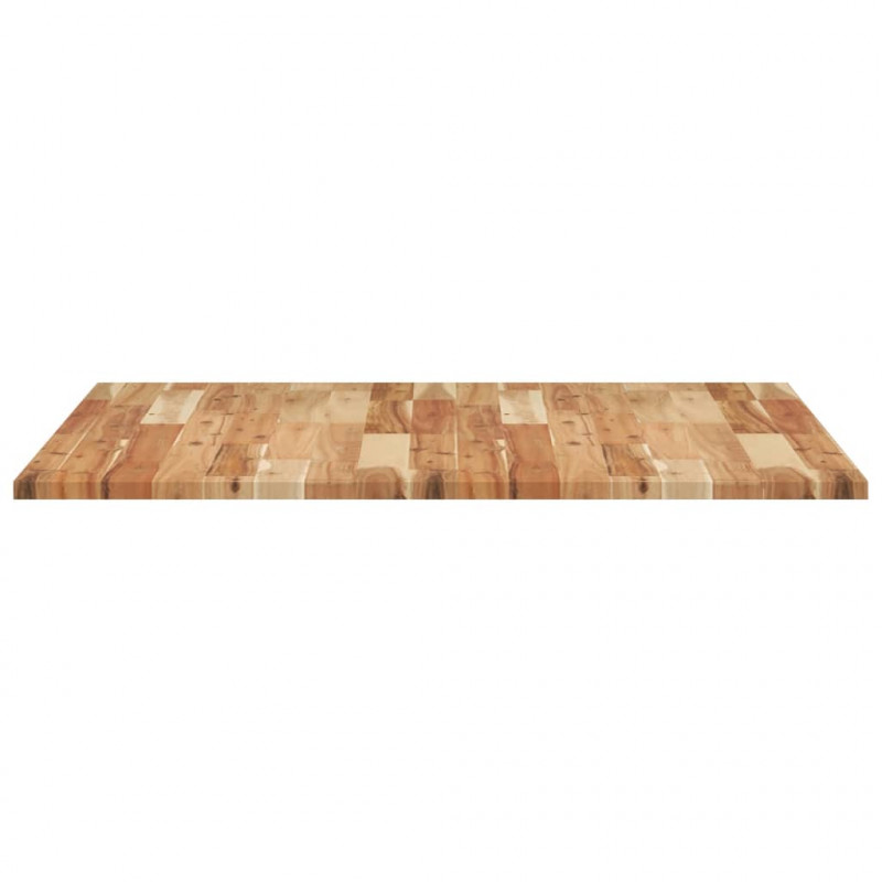 Blat do stolika, kwadratowy, 90x90x2 cm, lite drewno akacjowe