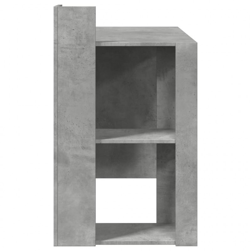 Biurko, szarość betonu, 103,5x56,5x94 cm