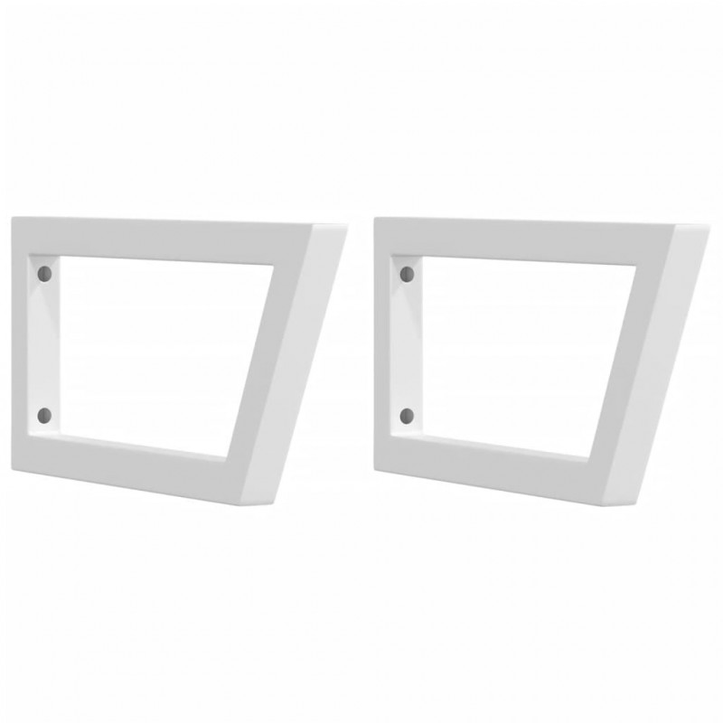 Półka ścienna pod umywalkę, stal i lite drewno akacjowe