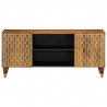 Szafka pod telewizor, 105x33x46 cm, lite drewno mango