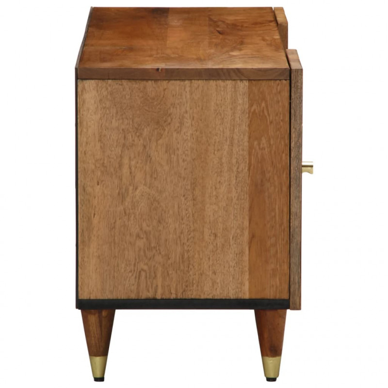 Szafka pod telewizor, 105x33x46 cm, lite drewno mango