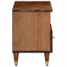 Szafka pod telewizor, 80x33x46 cm, lite drewno mango