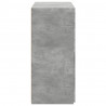 Szafka, szarość betonu, 80x42,5x93 cm, materiał drewnopochodny