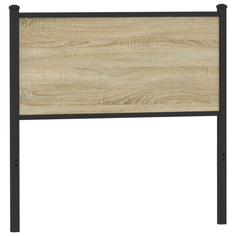 Wezgłowie łóżka, dąb sonoma, 80 cm