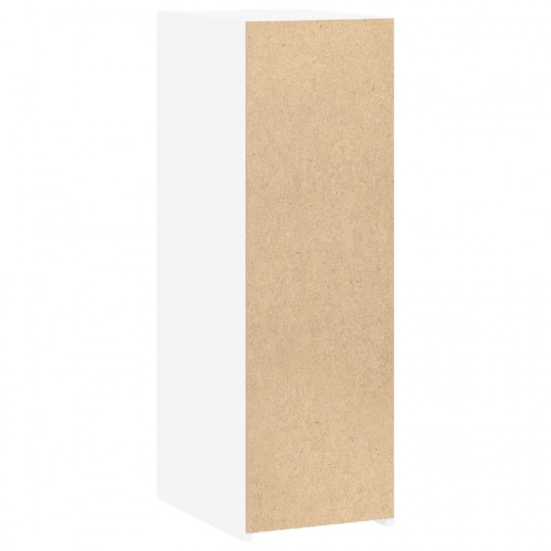 Szafka, biała, 30x41x93 cm, materiał drewnopochodny