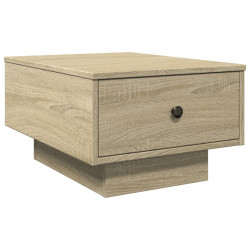 Stolik kawowy, dąb sonoma 60x45x31 cm materiał drewnopochodny