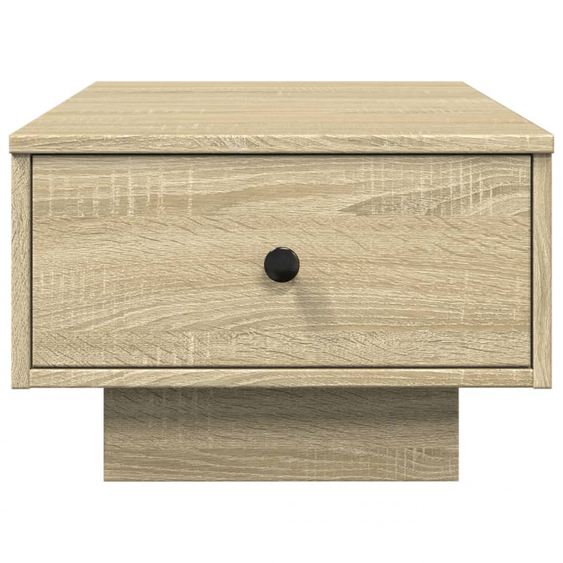 Stolik kawowy, dąb sonoma 60x45x31 cm materiał drewnopochodny