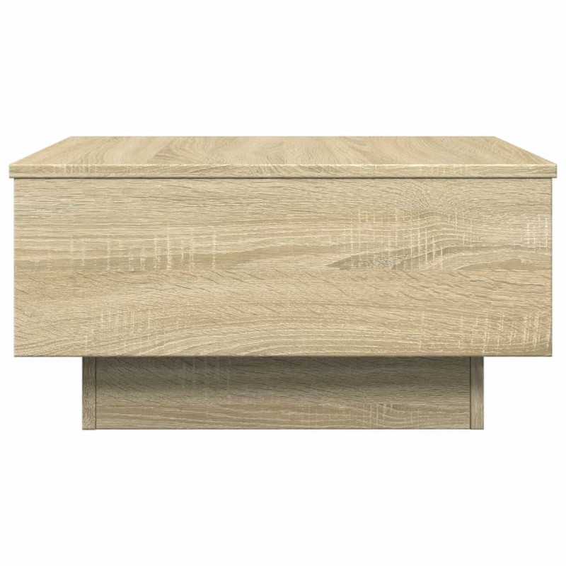 Stolik kawowy, dąb sonoma 60x45x31 cm materiał drewnopochodny