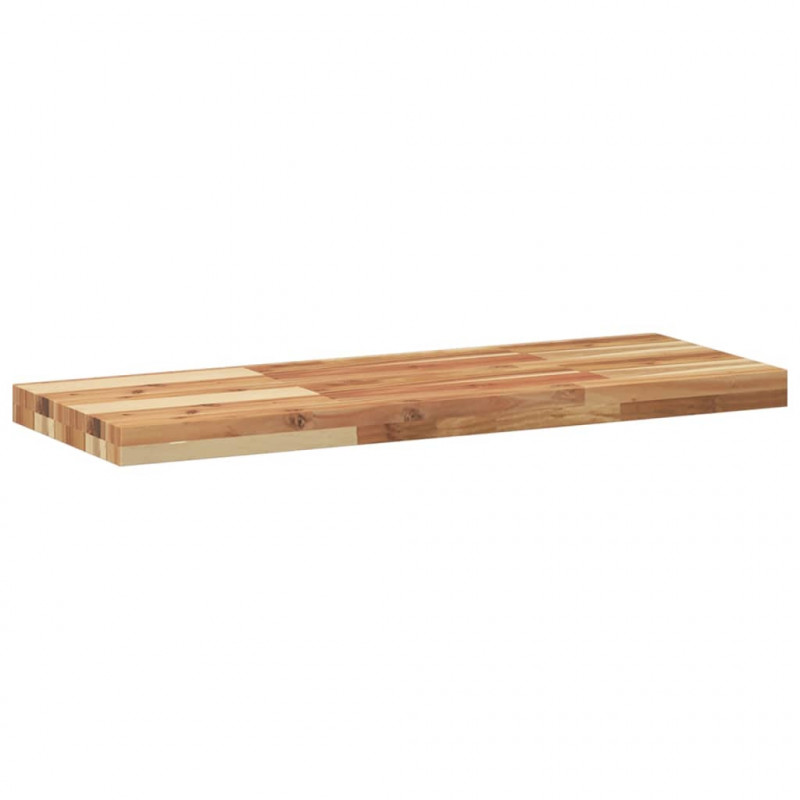 Półka ścienna, 80x30x4 cm, olejowane drewno akacjowe