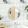Lustro łazienkowe z LED, okrągłe, 40 cm