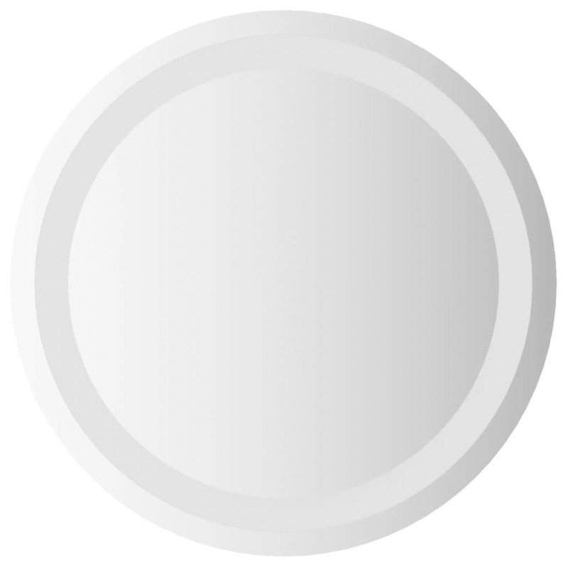 Lustro łazienkowe z LED, okrągłe, 40 cm