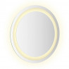 Lustro łazienkowe z LED, okrągłe, 40 cm