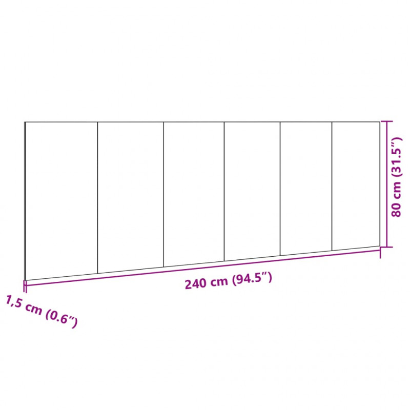 Wezgłowie łóżka z szafkami, białe, 240 cm