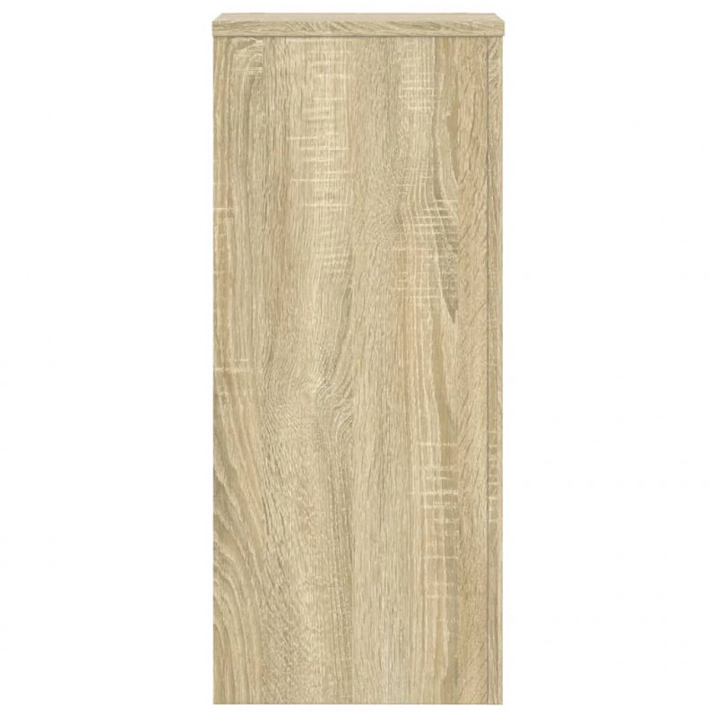 Podstawki pod doniczki, 2 szt, dąb sonoma, 30x30x70 cm