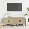 Szafka pod TV, dąb sonoma, 122x34x41 cm materiał drewnopochodny