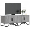 Szafka pod TV, szary dąb sonoma, 122x34x41 cm