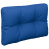 Poduszki na sofę z palet, 2 szt., kobaltowe, tkanina
