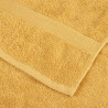 6-częściowy zestaw ręczników premium SOLUND, złoty, 600 g/cm²