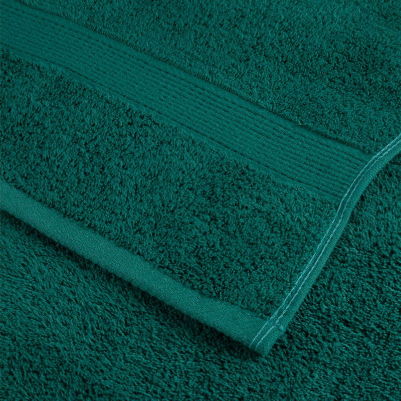 Ręczniki premium SOLUND, 4 szt., zielone, 50x100 cm, 600 g/cm²