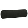 2-osobowa sofa z poduszkami, czarna, 120 cm, tkanina