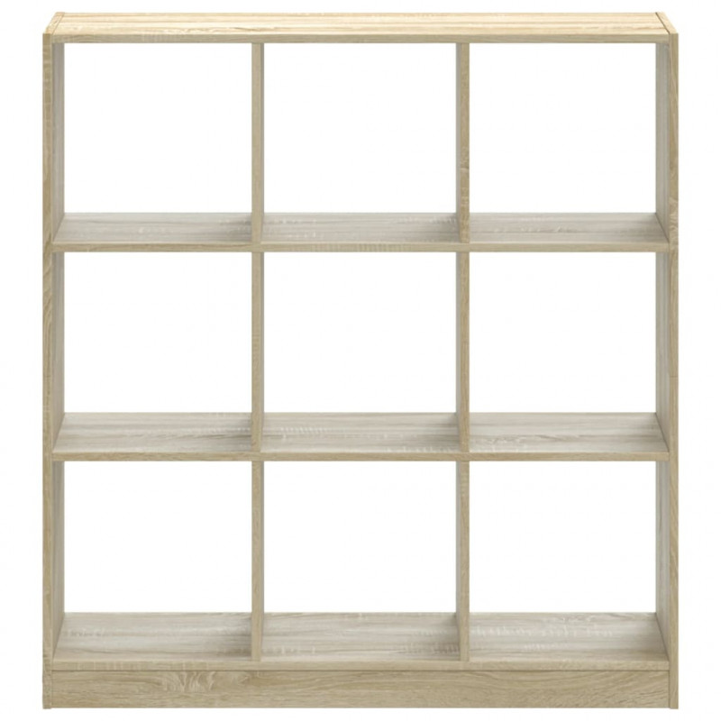 Regał, dąb sonoma, 102x32x108 cm, materiał drewnopochodny