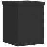 Podstawki pod doniczki, 2 szt., czarne, 15x15x20 cm