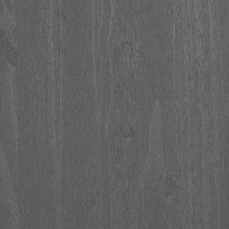 Szafka HAMAR, jasnoszara, 113x40x80 cm, lite drewno sosnowe