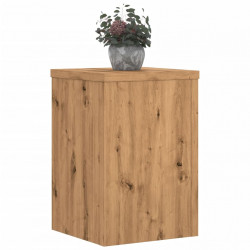 Podstawki pod doniczki, 2 szt., dąb artisan, 20x20x30 cm
