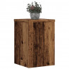 Podstawki pod doniczki, 2 szt., stare drewno, 25x25x35 cm