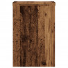 Podstawki pod doniczki, 2 szt., stare drewno, 25x25x35 cm