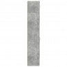 Wąska szafka, szarość betonu, 45x42,5x225 cm