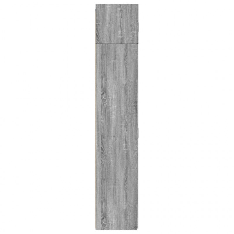 Szafka, szary dąb sonoma, 80x42,5x225 cm