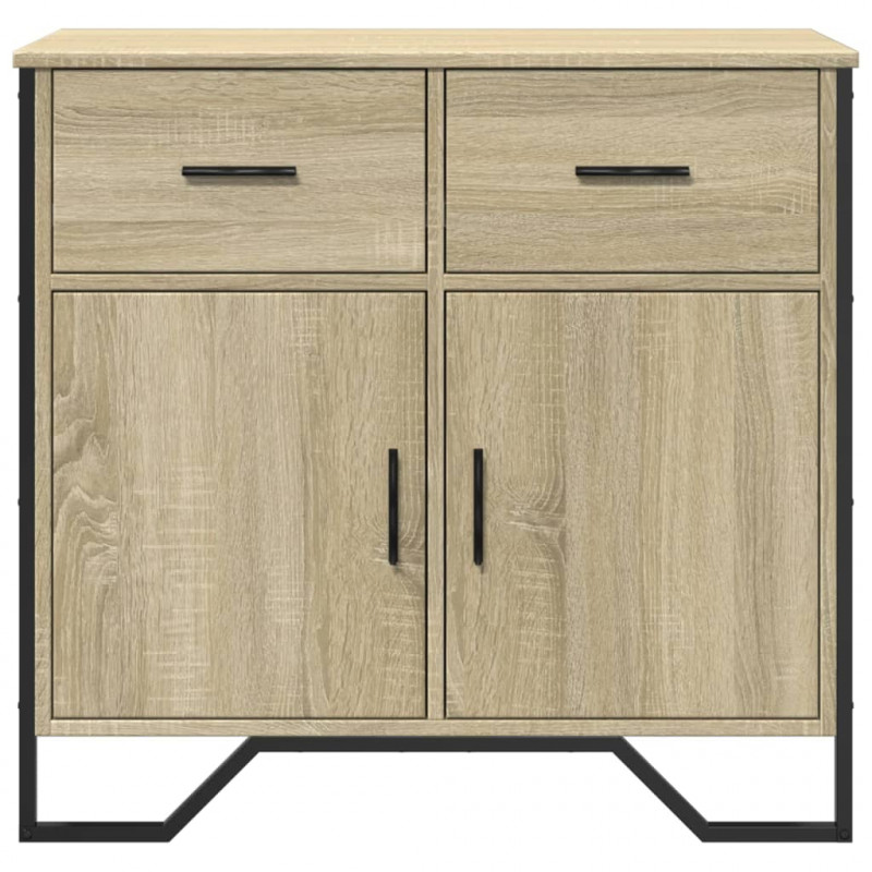Szafka, dąb sonoma, 79,5x35,5x74,5 cm, materiał drewnopochodny