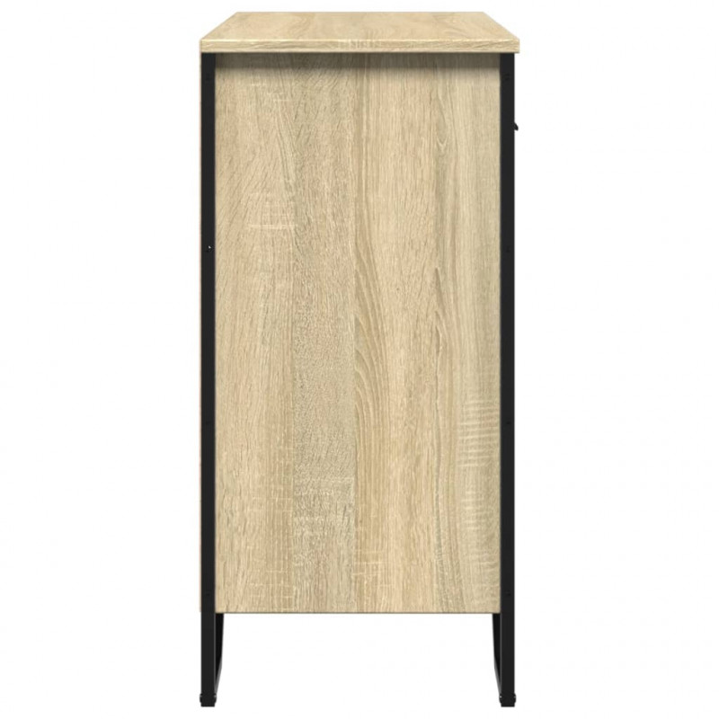 Szafka, dąb sonoma, 79,5x35,5x74,5 cm, materiał drewnopochodny