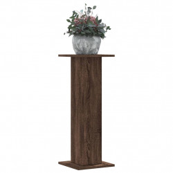 Stojaki na rośliny, 2 szt., brązowy dąb, 30x30x80 cm