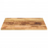 Blat do stolika, 90x90x2,5 cm, kwadratowy, surowe drewno mango